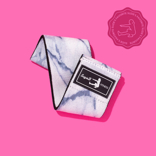 WHITE MARBLE GLUTE BAND